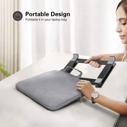 Portable Laptop Stand Adjustable Aluminium Alloy Laptop Stand Foldable Ventilated