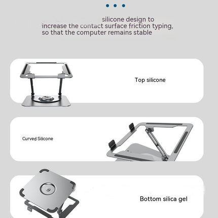 Laptop Stand with 360¡ã Rotating Foldable Adjustable Notebook Stand Computer Stand