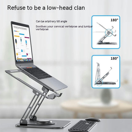 Laptop Stand with 360¡ã Rotating Foldable Adjustable Notebook Stand Computer Stand