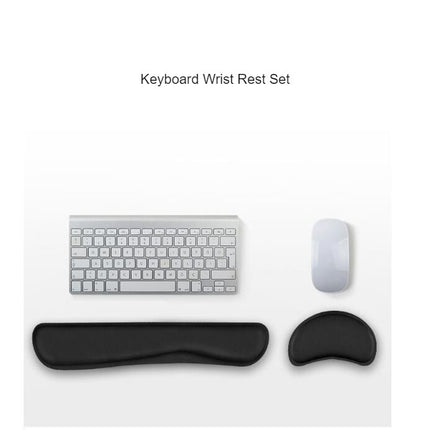 Memory Foam Set Keyboard Wrist Rest Pad & Mouse Wrist Rest Support for Office, Computer, Laptop