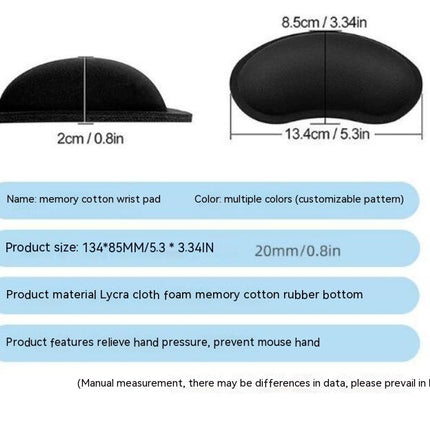 Memory Foam Set Keyboard Wrist Rest Pad & Mouse Wrist Rest Support for Office, Computer, Laptop