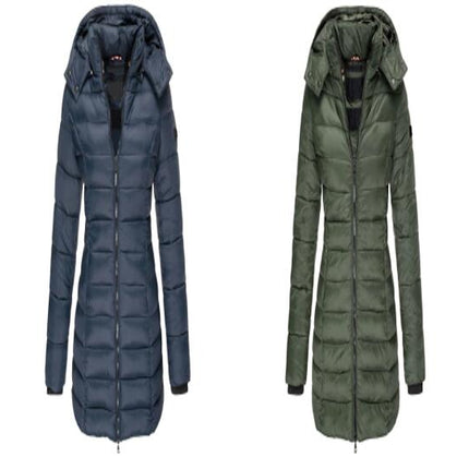 Women's Winter Windproof Warm Cotton Coats Waterproof Thicken Hooded Puffer Jacket