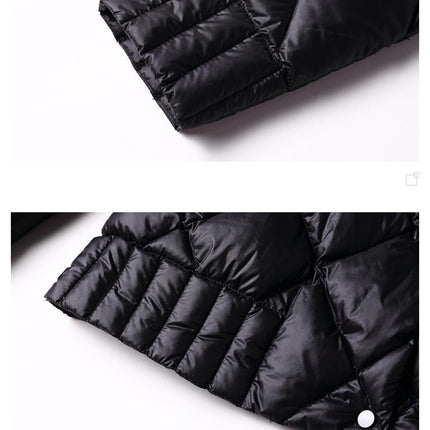 Women's Packable Ultra Light Weight Short Down Jacket