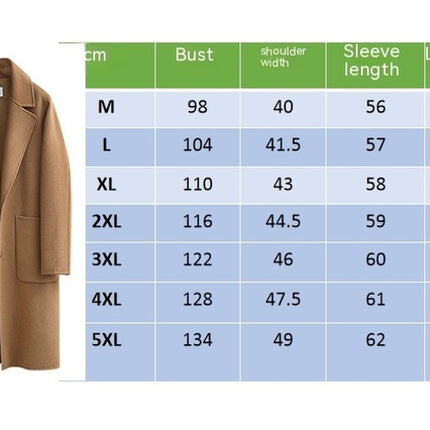 Women's Slouchy Drop Shoulder Middle and Long Coat