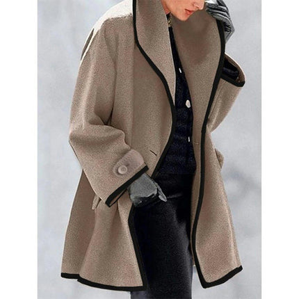 Women's Cardigan Coat Casual Lapel Open Front Long Jackets