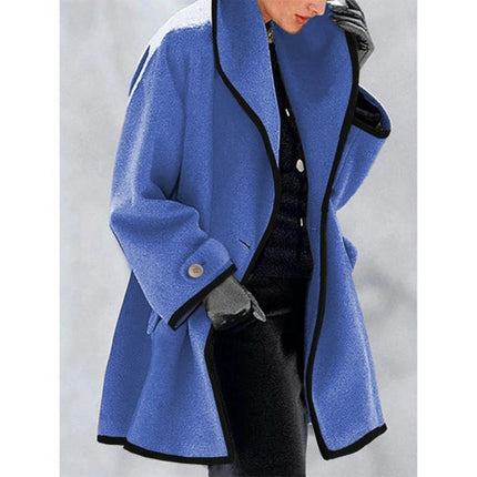 Women's Cardigan Coat Casual Lapel Open Front Long Jackets