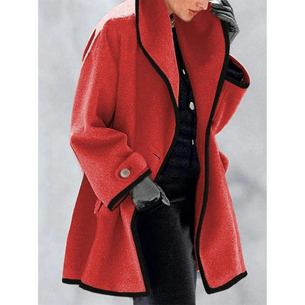 Women's Cardigan Coat Casual Lapel Open Front Long Jackets