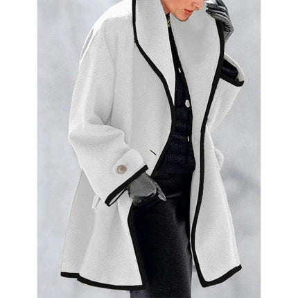 Women's Cardigan Coat Casual Lapel Open Front Long Jackets