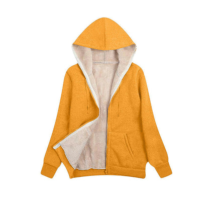 Women's Winter Hoodies Pullover Sherpa Fleece Warm Heavyweight Hoodie