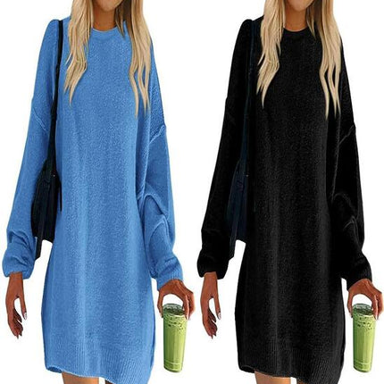 Women's Oversized Sweaters Long Sleeve Ribbed Knit Casual Loose Pullover Tunic Tops