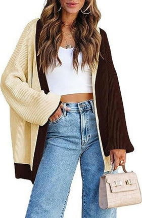 Women's Oversized Cardigan Sweater,Long Sleeve Down Cardigans Sweater Tops