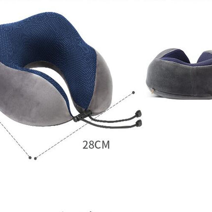 Neck Pillows for Travel - Airplane Pillow Memory Foam for Adults Travel Neck Pillow