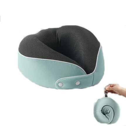 Travel Pillow Premium Memory Foam Comfort Support Neck Pillow Airplane Travel Sleep Neck Pillow