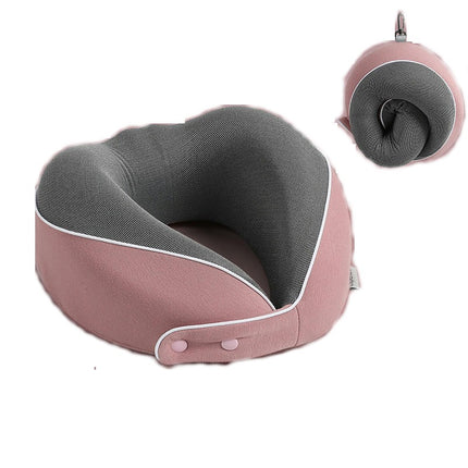 Travel Pillow Premium Memory Foam Comfort Support Neck Pillow Airplane Travel Sleep Neck Pillow