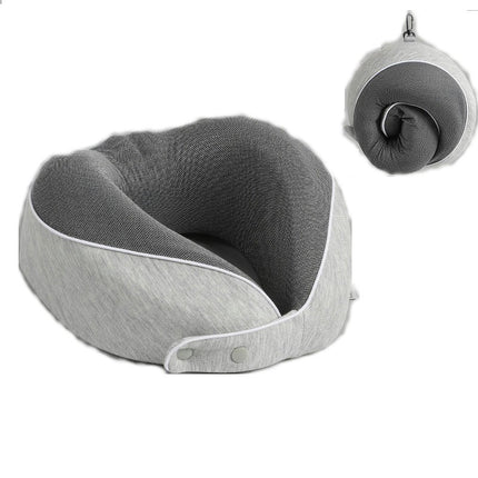 Travel Pillow Premium Memory Foam Comfort Support Neck Pillow Airplane Travel Sleep Neck Pillow