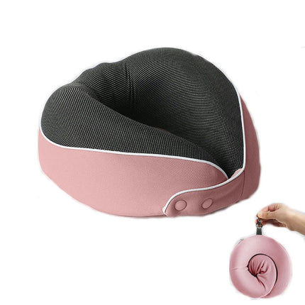 Travel Pillow Premium Memory Foam Comfort Support Neck Pillow Airplane Travel Sleep Neck Pillow