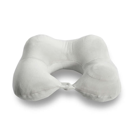 Travel Pillow, Inflatable U-Shape Neck Pillow for Sleep Rest Airplane Car Office and Outdoor Use