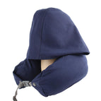 Navy blue hooded