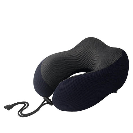 Travel Neck Pillow, Memory Foam Portable Support Pillow, Comfortable and Lightweight, Quick Packing