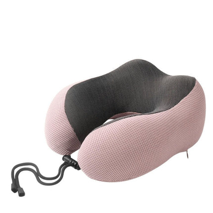 Travel Neck Pillow, Memory Foam Portable Support Pillow, Comfortable and Lightweight, Quick Packing