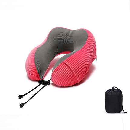 Memory Foam Neck Pillow with 360 Degree Head Support Lightweight Comfort Travel Airplane Pillow