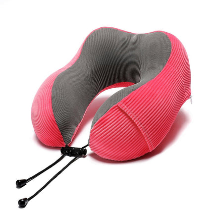 Memory Foam Neck Pillow with 360 Degree Head Support Lightweight Comfort Travel Airplane Pillow