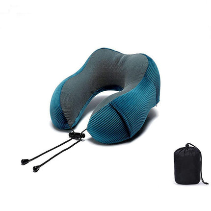 Memory Foam Neck Pillow with 360 Degree Head Support Lightweight Comfort Travel Airplane Pillow