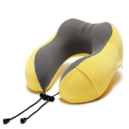 Memory Foam Neck Pillow with 360 Degree Head Support Lightweight Comfort Travel Airplane Pillow