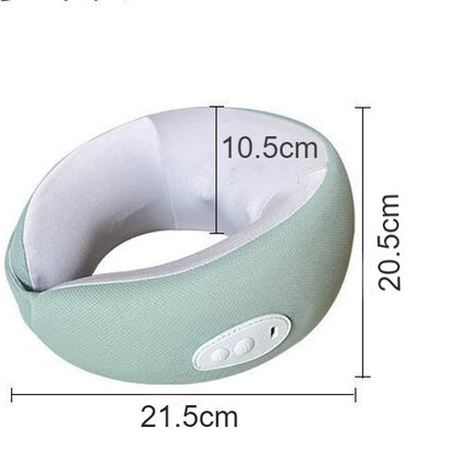 Electric Neck Massage Pillow , for Muscle Pain Relief U-Shape Massage Pillow for Home, Car and Office