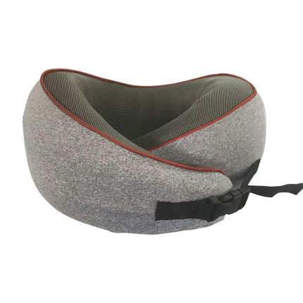 Travel Pillow, Neck Pillow for Airplanes and Automobiles Adjustable Range for Enhanced Front Support