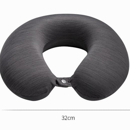 Neck Pillow for Travel, 100% Pure Memory Foam Soft Pillow for Airplane Sleeping U Shaped Pillow