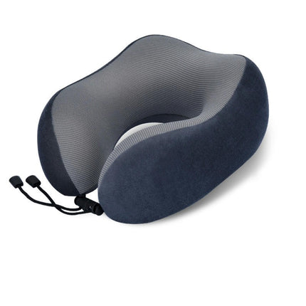 Neck Pillow for Travel, 100% Pure Memory Foam Soft Pillow for Airplane Sleeping U Shaped Pillow