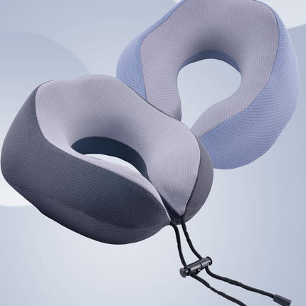 Travel Pillow - Memory Foam Pillow - Soft, Comfortable and Supportive Neck Pillow