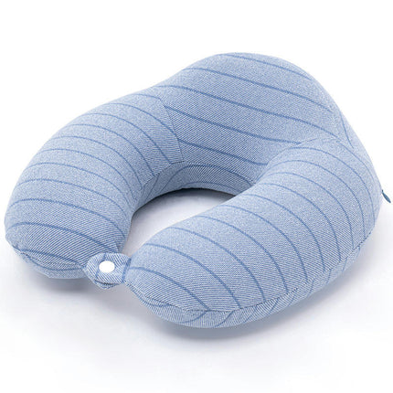 Travel Pillow--Head and Neck Support Pillow, Suitable for Planes, Cars and Trains U-shaped Pillow