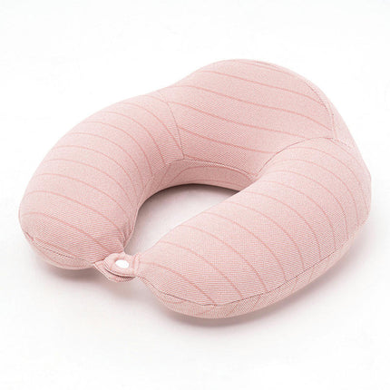 Travel Pillow--Head and Neck Support Pillow, Suitable for Planes, Cars and Trains U-shaped Pillow