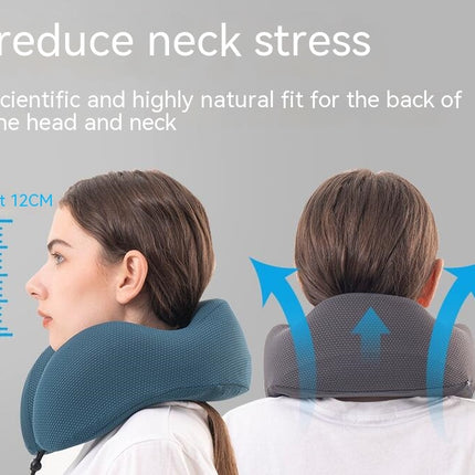 Memory Foam Travel Neck Pillow Best Travel Pillow to Support Head, Neck and Chin