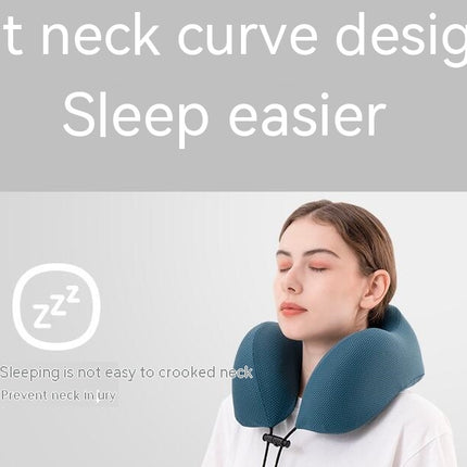 Memory Foam Travel Neck Pillow Best Travel Pillow to Support Head, Neck and Chin