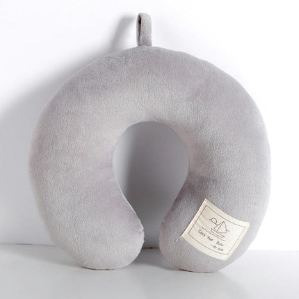 U-Shape Pillow PP Cotton Travel Head Support Pillow Super Soft Office Nap Neck Pillow