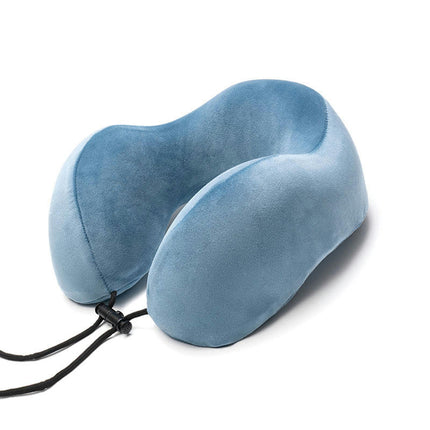 Travel Pillow - Memory Foam Neck Pillow, Ergonomic and Washable Nap Pillow