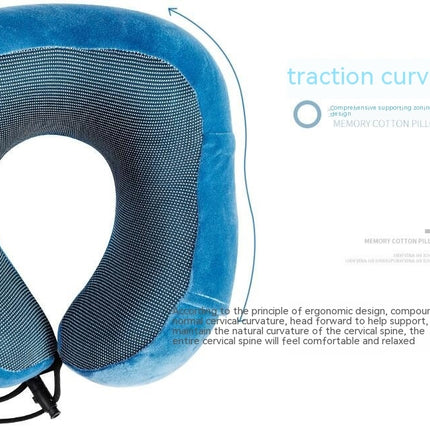 Airplane Travel Pillow, Neck Pillow for Airplane Car Train Travel, Soft Sleep Rest Pillow