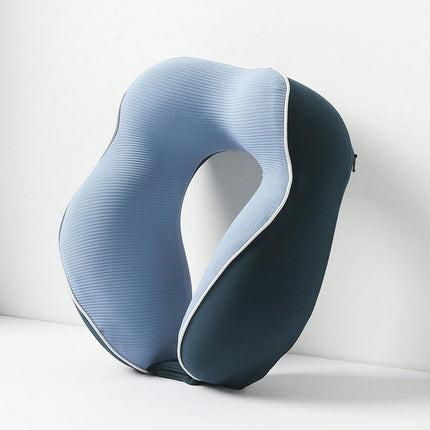 Memory Foam Neck Pillow for Napping Neck pillow for Ergonomic Head and Neck Support