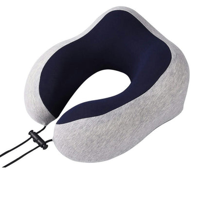 U-shaped travel pillow memory foam neck pillow