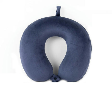 Travel Pillow Memory Foam - Head Neck Support Airplane Pillow for Traveling