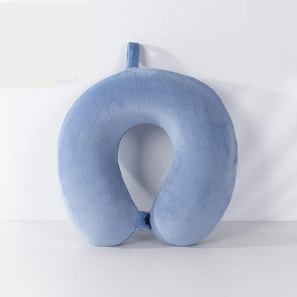 Travel Pillow Memory Foam - Head Neck Support Airplane Pillow for Traveling