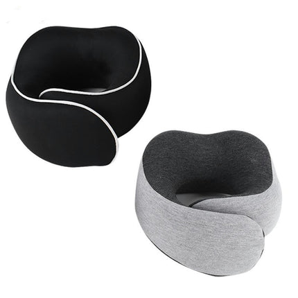 Travel Neck Pillow, Airplane Memory Foam Pillow - Avoid neck and Shoulder pain Support Head and Neck