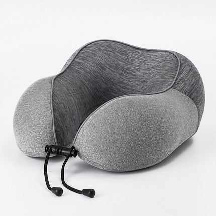 Travel Pillow 100% Memory Foam Pillow, Ideal for sleeping and resting neck and head pillows