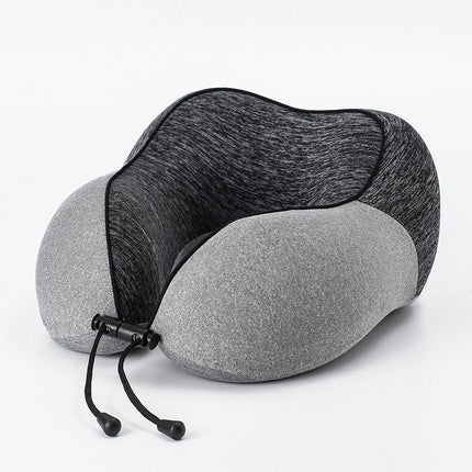 Travel Pillow 100% Memory Foam Pillow, Ideal for sleeping and resting neck and head pillows