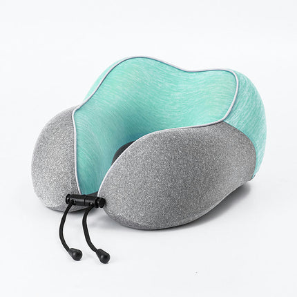 Travel Pillow 100% Memory Foam Pillow, Ideal for sleeping and resting neck and head pillows