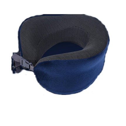 Travel Pillow - Memory Foam Neck Cushion - Flight Pillow  Support Neck Pillow for Travel