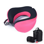 F16 Plaid  Rose Red+Storage Bag+ Eye Mask+Earbuds